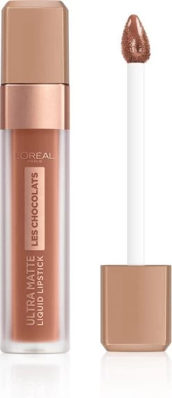 L’Oréal Paris Les Chocolates Ultra Matte Liquid Lippenstift - 862 Volupto Choco -Mode-Cosmetica Winkel 519x1200 2