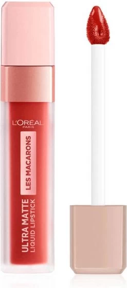L’Oréal Paris Les Macarons Langhoudende Matte Lipstick - 834 Infinite Spice - Nude - 6,7 Ml -Mode-Cosmetica Winkel 528x1200 1