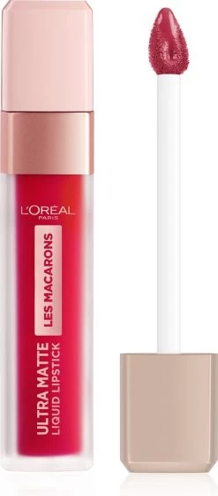 L’Oréal Paris Make-Up Designer Les Macarons Lippenstift - 828 Framboise Frenzy - Rood - Langhoudend - 6,7 Ml -Mode-Cosmetica Winkel 529x1200 1