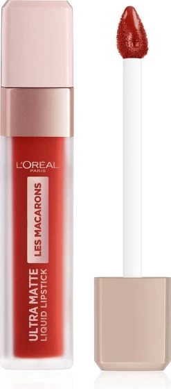 L’Oréal Paris Les Macarons Langhoudende Matte Lipstick - 832 Strawberry Sauvage - Roze - 6,7 Ml -Mode-Cosmetica Winkel 529x1200