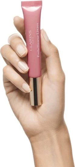 Clarins Instant Light Natural Lip Perfector - 01 Rose Shimmer - Lipgloss - 12 Ml -Mode-Cosmetica Winkel 537x1200