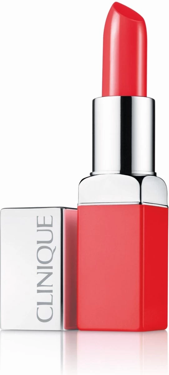 Clinique Pop Lip Colour + Primer Lippenstift - Poppy Pop 10 Clinique Pop Lip Colour + Primer Lippenstift - Poppy Pop - Afbeelding 10