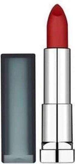Maybelline Color Sensational - 965 Siren In Scarlett - Matte Rood - Lippenstift -Mode-Cosmetica Winkel 551x1200