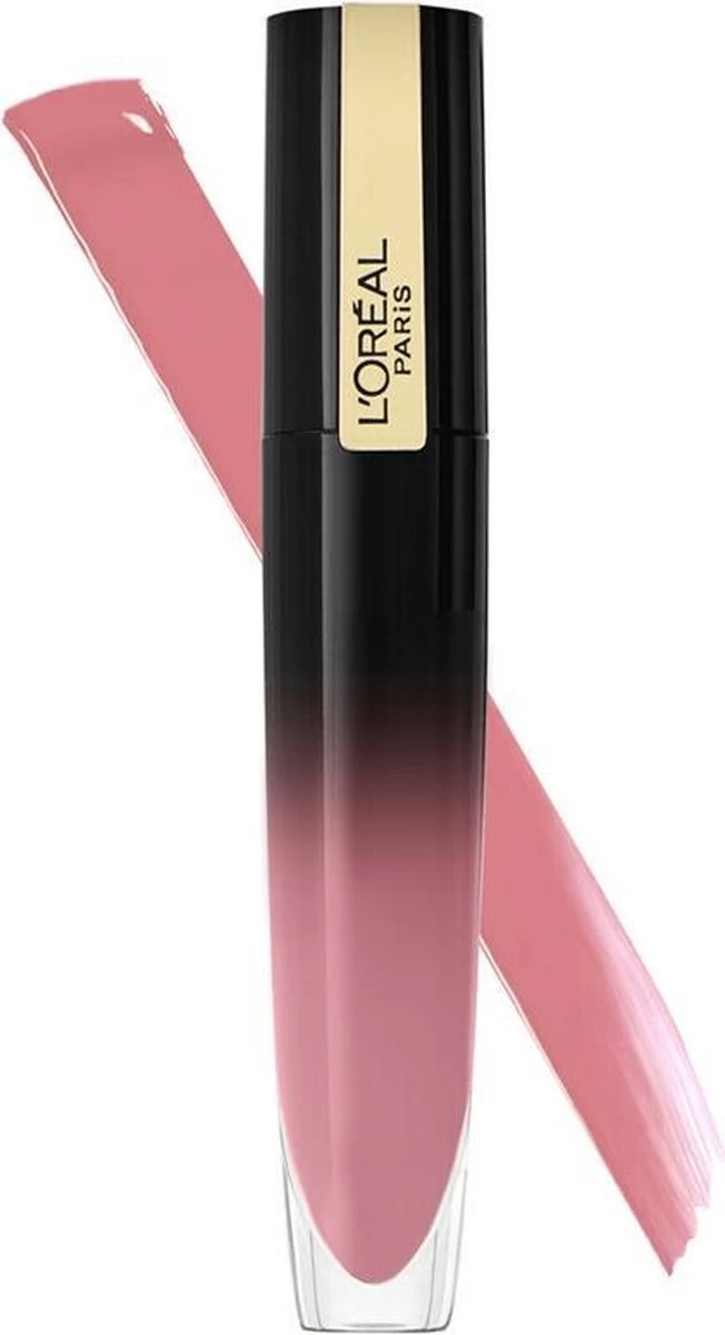 L’Oréal Paris Brilliant Signature Lippenstift - 305 Be Captivating - Roze - Ultra Glanzend 2 L’Oréal Paris Brilliant Signature Lippenstift - 305 Be Captivating - Roze - Ultra Glanzend - Afbeelding 2
