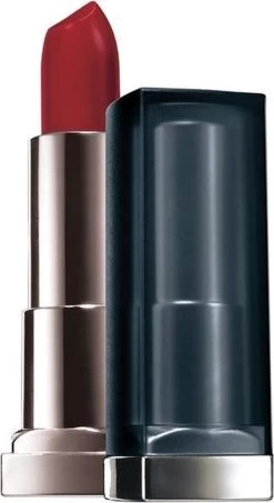 Maybelline Color Sensational - 965 Siren In Scarlett - Matte Rood - Lippenstift -Mode-Cosmetica Winkel 654x1200 2