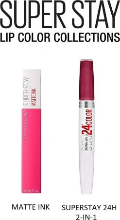 Maybelline Superstay Langhoudende Lippenstift - Matte Ink X Ashley Longshore - 40 Believer - Paars - Limited Edition -Mode-Cosmetica Winkel 656x1200 2
