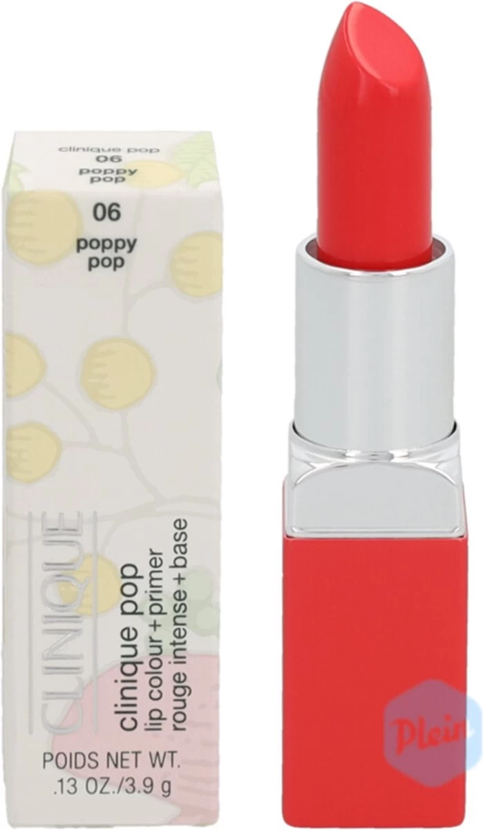Clinique Pop Lip Colour + Primer Lippenstift - Poppy Pop 6 Clinique Pop Lip Colour + Primer Lippenstift - Poppy Pop - Afbeelding 6