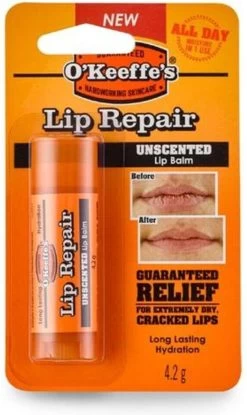 O'Keeffe's - Liprepair - Lippenbalsem - Ongeparfumeerd - 4,2g