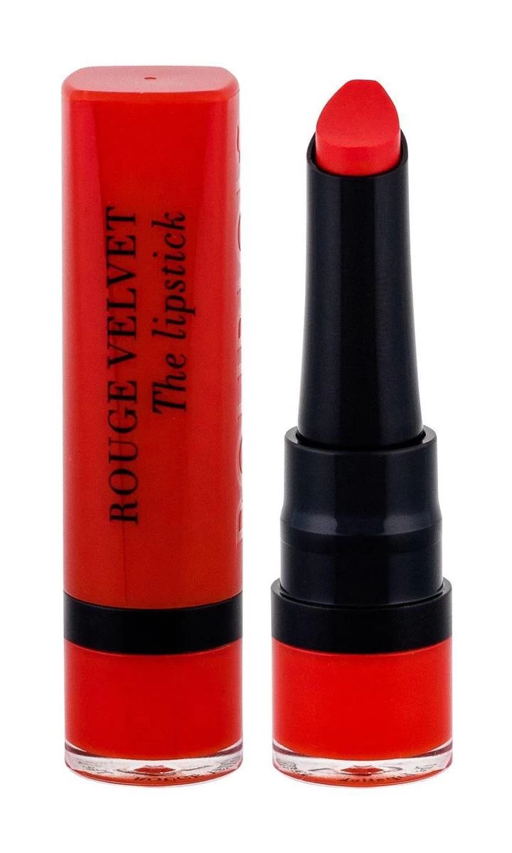 Bourjois Rouge Velvet The Lipstick - 07 Joli Carmin'ois 11 Bourjois Rouge Velvet The Lipstick - 07 Joli Carmin'ois - Afbeelding 11