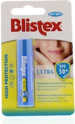 Blistex Lippenbalsem Ultra SPF50+ -Mode-Cosmetica Winkel 726x1200 1