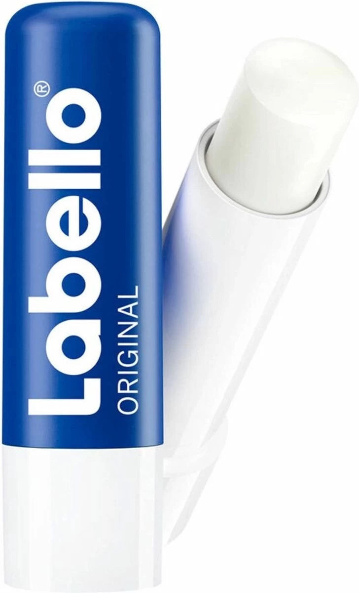 Labello - Lippenbalsem Classic - Lipverzorging - Lipbalm - Droge Lippen - 24 Uurs Werking - Dames - Meisjes - Kunststof - Blauw 2 Labello - Lippenbalsem Classic - Lipverzorging - Lipbalm - Droge Lippen - 24 Uurs Werking - Dames - Meisjes - Kunststof - Blauw - Afbeelding 2