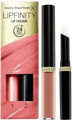 Max Factor Lipfinity Lip Colour 2-step Long Lasting Lippenstift - 006 Always Delicate -Mode-Cosmetica Winkel 739x1200