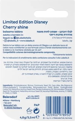 Labello Limited Disney Edition - Ariel Cherry Shine -Mode-Cosmetica Winkel 748x1200 2
