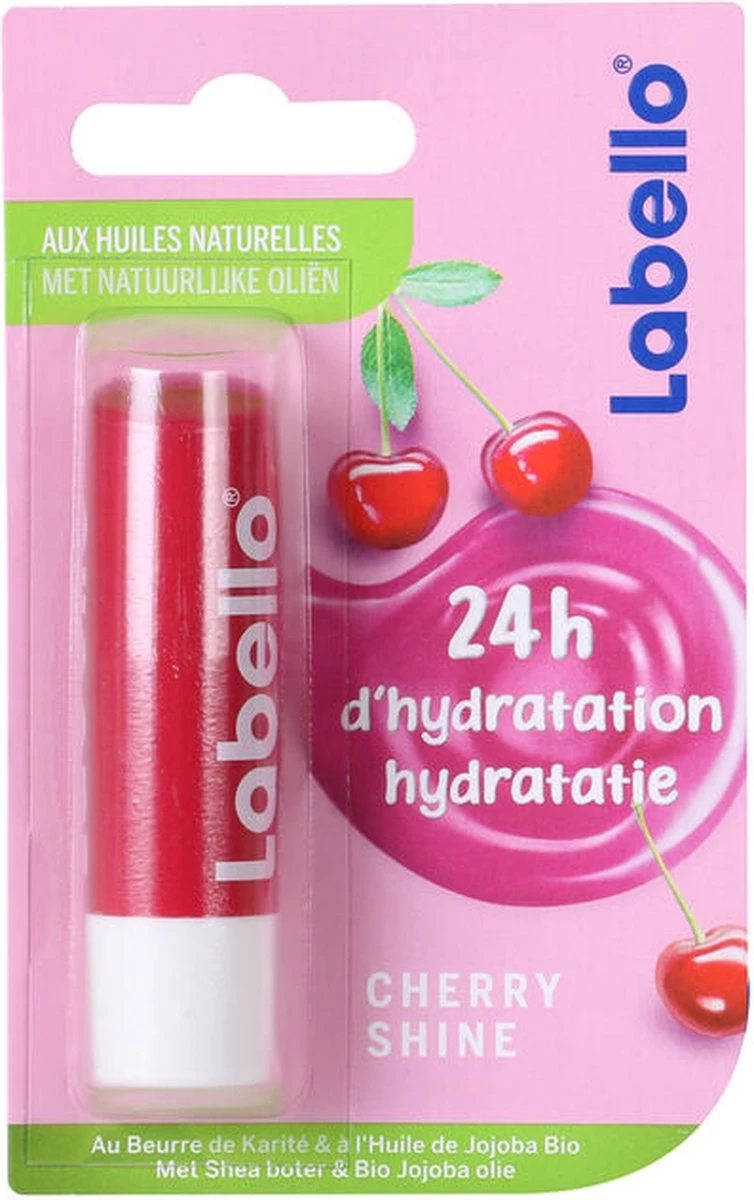 Labello Cherry Shine - Lippenbalsem 6 Labello Cherry Shine - Lippenbalsem - Afbeelding 6