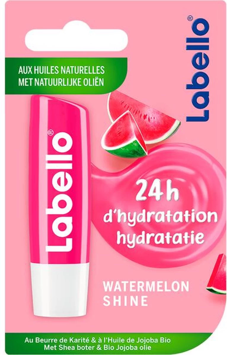Labello Watermelon Shine - Lippenbalsem 1 Labello Watermelon Shine - Lippenbalsem