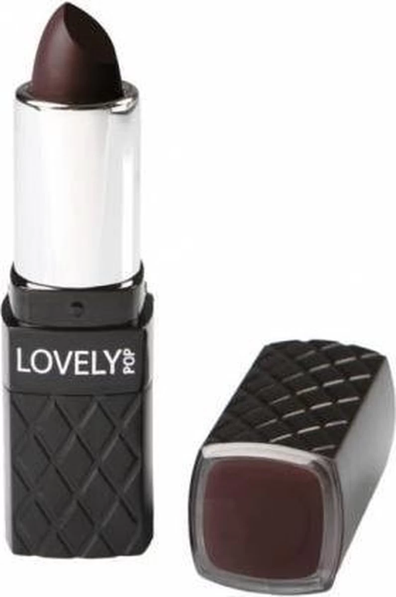 Lovely Pop Cosmetics - Lipstick - Nairobi - Intens Bruin - Nummer 40021 1 Lovely Pop Cosmetics - Lipstick - Nairobi - Intens Bruin - Nummer 40021