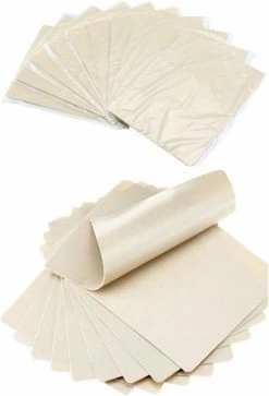 Tattoo Praktijk Huid 2 Stuks | Cosmetische Permanente Make-Up Tattoo Praktijk Nep Huid | 2 Stuks | Wenkbrauw En Lip Tattoo Praktijk Training Skin Voor Beginners | 19.5x14.5cm