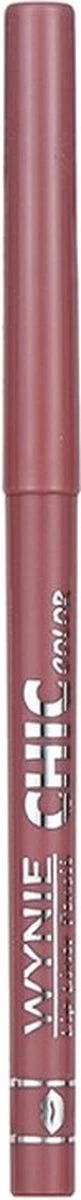 Wynie – CHIC Color - Oud Roze/Nude Lippotlood, Draaibaar / Automatic Lip Liner Pencil – Nummer 002 - 1 Stuks