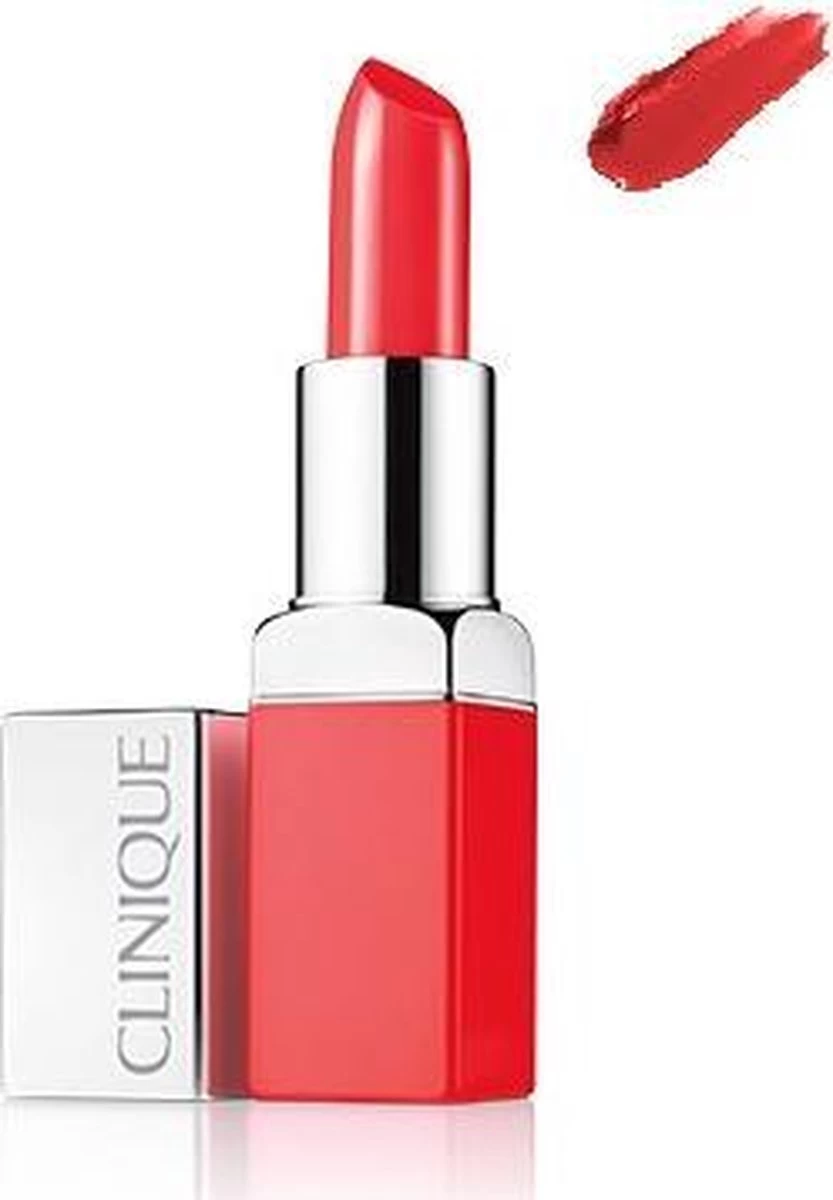 Clinique Pop Lip Colour + Primer Lippenstift - Poppy Pop 11 Clinique Pop Lip Colour + Primer Lippenstift - Poppy Pop - Afbeelding 11