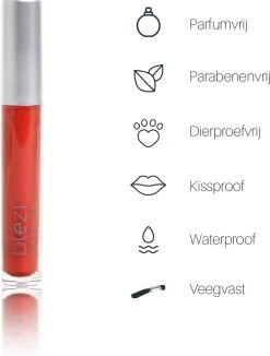 Blèzi® Lip Fix 95 Gracious Red - Lipstick - Lippenstift Langhoudend - Rood Bruin -Mode-Cosmetica Winkel 909x1200